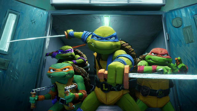 新片上映：Teenage Mutant Ninja Turtles: Mutant Mayhem