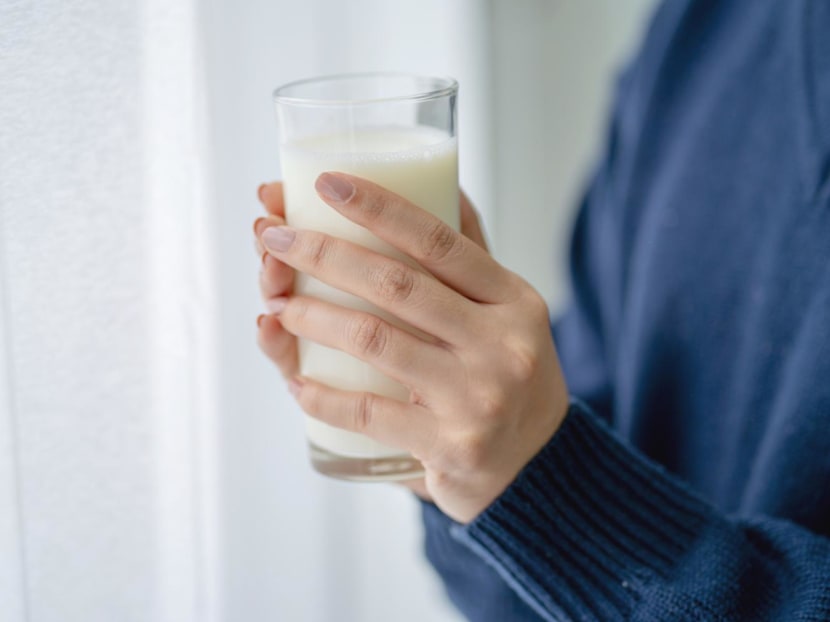 Treatment for chronic diarrhoea, abdominal pain might be found in milk