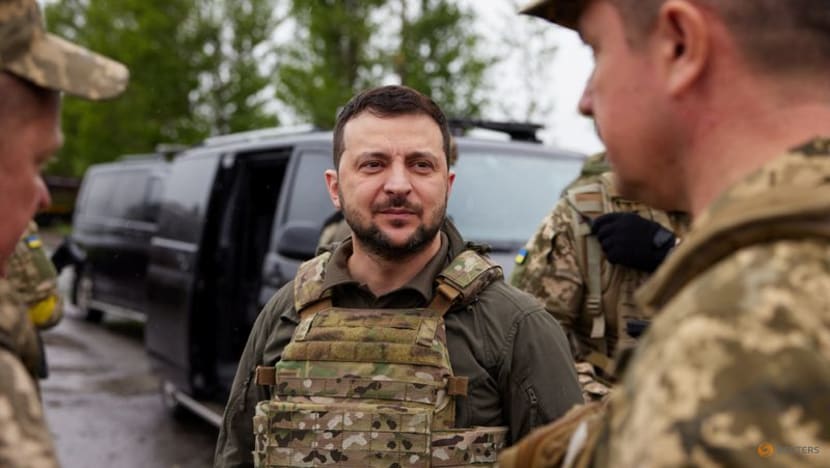 Ukraine's Zelenskyy imposes sanctions on Putin and his allies Ukraine's Zelenskyy imposes sanctions on Putin and his allies