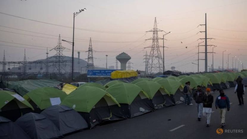 Indian farmers plan major road blockade outside Delhi to mark 100th day of protests Indian farmers plan major road blockade outside Delhi to mark 100th day of protests