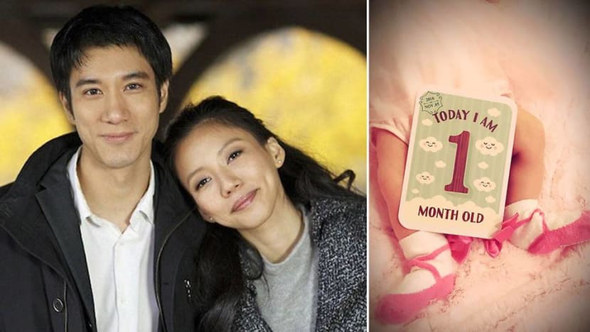 Wang Leehom’s second daughter turns a month old