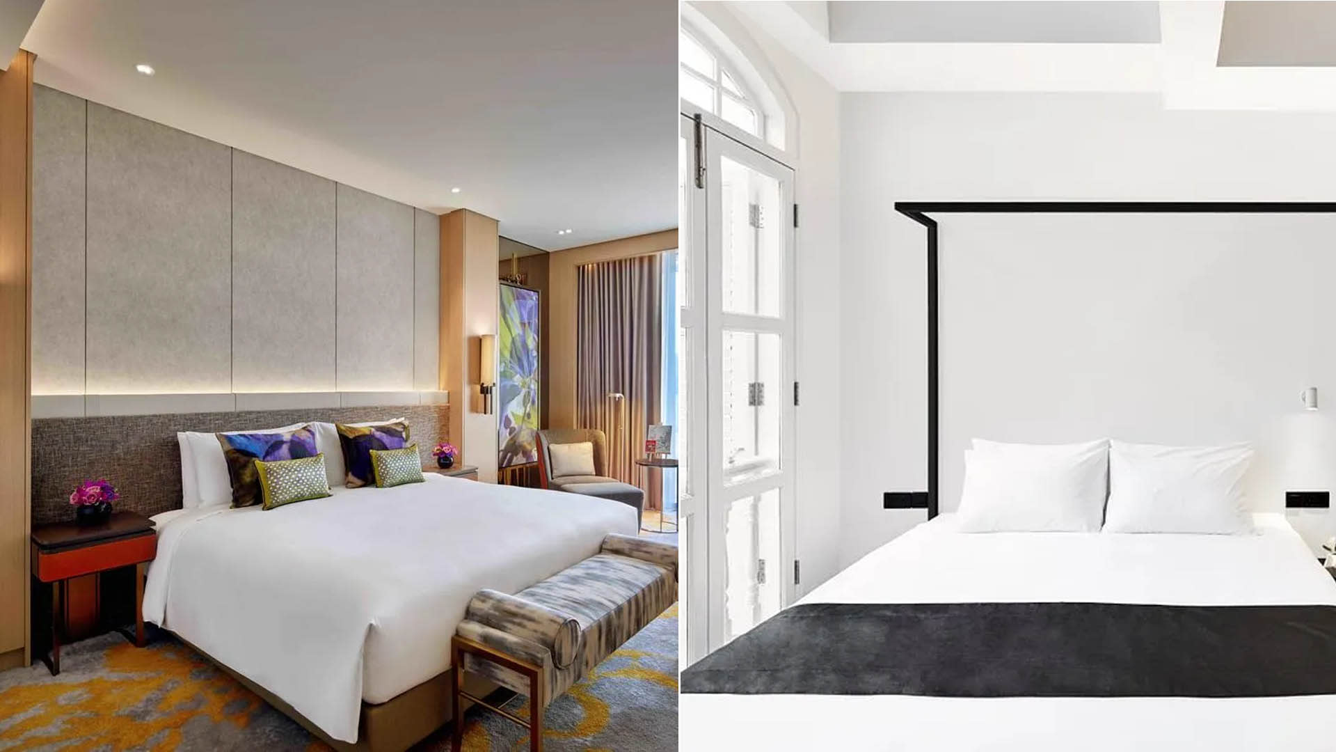 From left: Sofitel Singapore City Centre, Hotel Mono From left: Sofitel Singapore City Centre, Hotel Mono