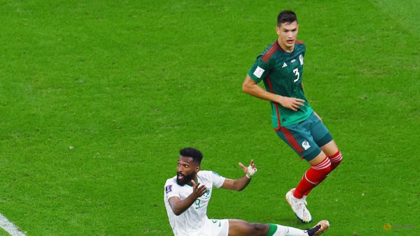 Saudi Arabia and Mexico goalless at halftime Saudi Arabia and Mexico goalless at halftime