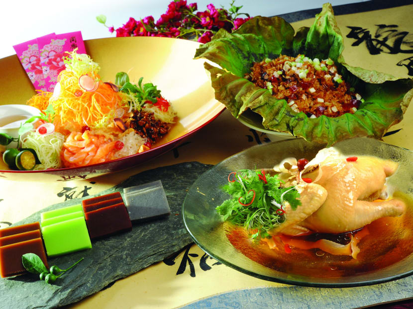 CNY takeaway reunion dinner menus