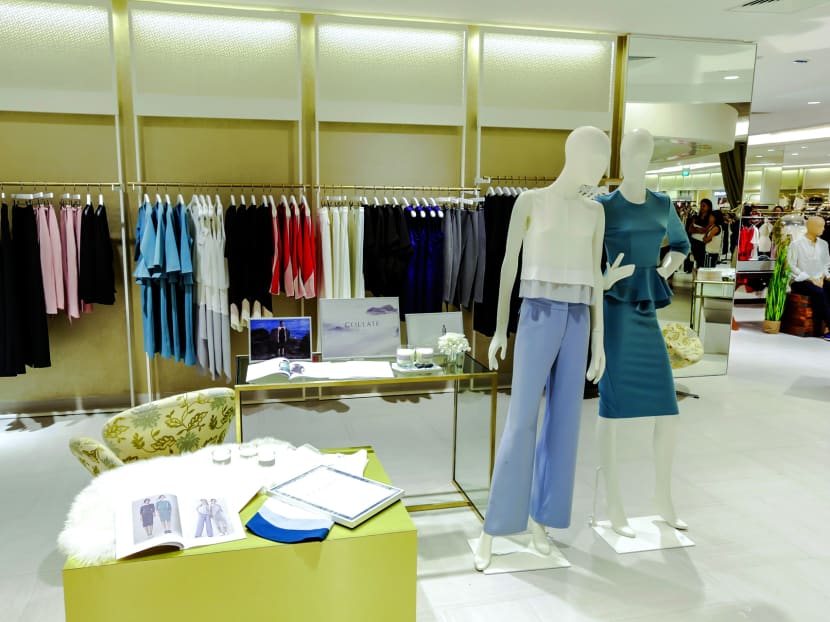Singaporean label COLLATE's offerings at TANGS Orchard Level 2