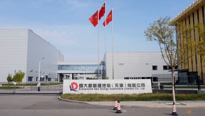 Shares of China Evergrande's EV unit drop after US$347 million share placement Shares of China Evergrande's EV unit drop after US$347 million share placement
