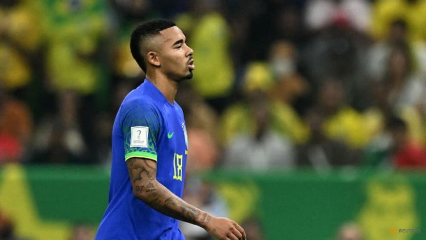 Brazil's Jesus and Telles out of World Cup due to injuries Brazil's Jesus and Telles out of World Cup due to injuries