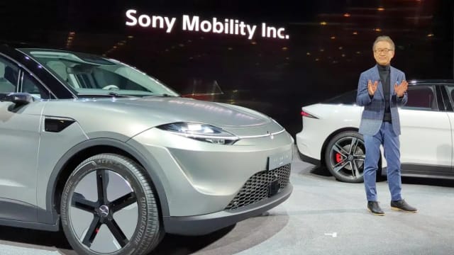索尼公开新一代电动概念车 将成立新公司负责电动车业务