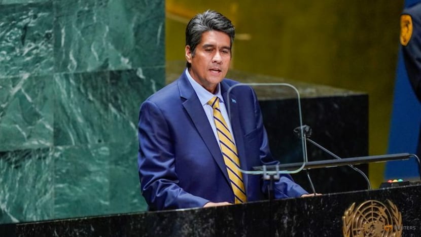 'Death sentence': Low-lying nations implore faster action on climate at UN 'Death sentence': Low-lying nations implore faster action on climate at UN