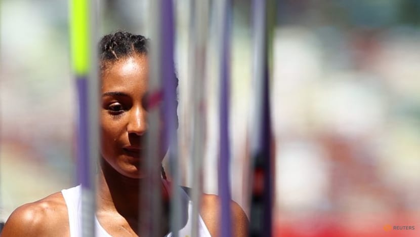 Olympics-Athletics-Thiam takes heptathlon lead heading into finale