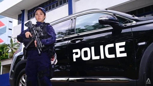 Petite but packing a punch, she leads an elite police team that protects Singaporeans from violence