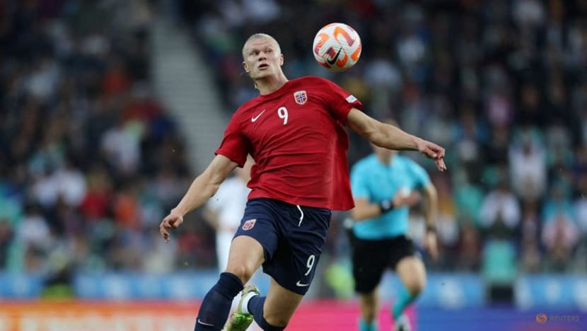 Haaland to miss Norways's Euro qualifiers with groin injury Haaland to miss Norways's Euro qualifiers with groin injury