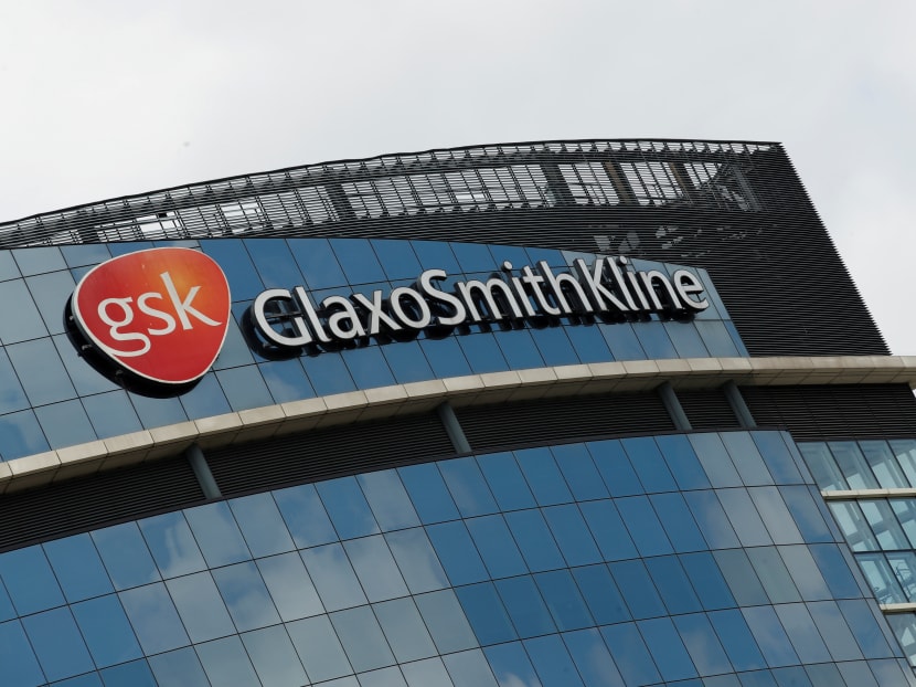 A general view of GlaxoSmithKline's headquarters in London, England. A general view of GlaxoSmithKline's headquarters in London, England.