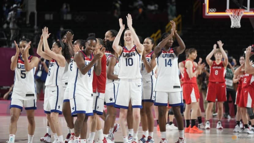 Olympics-Basketball-US women beat host nation Japan to claim 7th straight gold Olympics-Basketball-US women beat host nation Japan to claim 7th straight gold