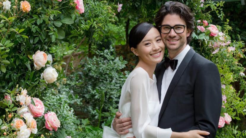 Fala Chen reveals gorgeous wedding photos