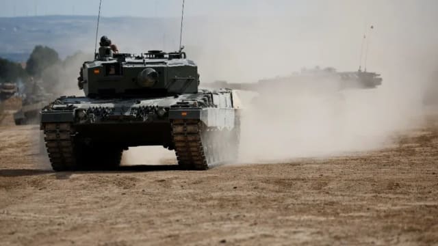 丹麦荷兰将共同捐14辆豹2型主战坦克给乌克兰
