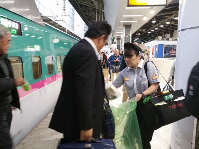 Cleaning brigade helps Japan’s bullet trains to run on time