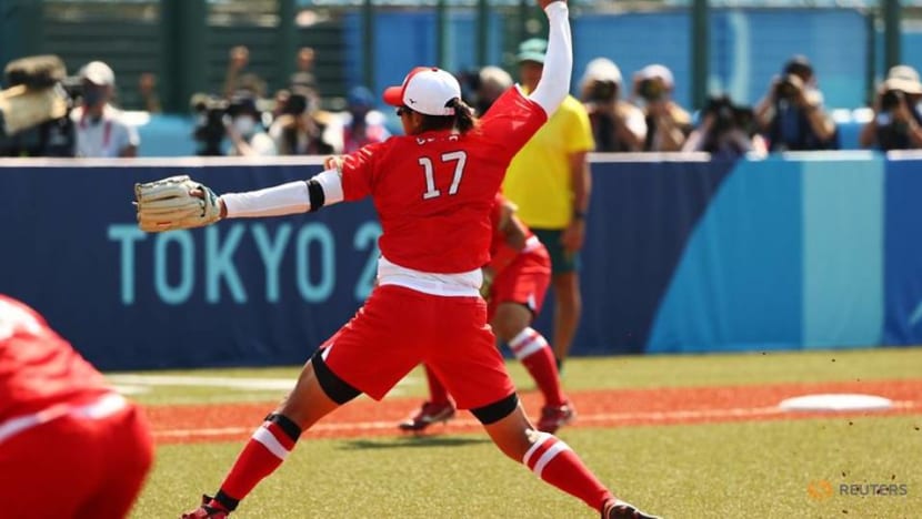 Softball-Relief for Japan, US on wins as action begins at Games Softball-Relief for Japan, US on wins as action begins at Games