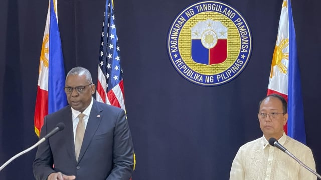 菲律宾同意开放多四个军事基地供美军使用