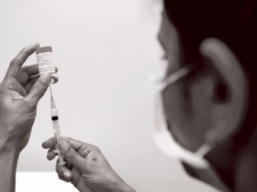 Immunisation rates among adults here are largely dismal — even for jabs, such as for the flu, that more people are aware of.
The National Health Surveillance Survey 2013, which covered 3,700 respondents aged 50 and above, found only 15.2 per cent had received seasonal influenza vaccination in the past year. TODAY file photo.
