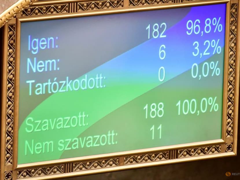 Hungary parliament backs Finland's NATO accession, Swedish bid pending Hungary parliament backs Finland's NATO accession, Swedish bid pending