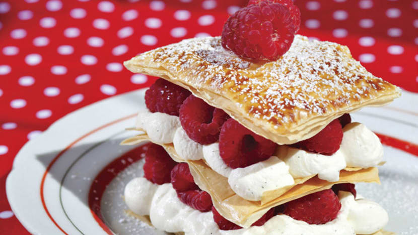 How To Pretend You Made This Raspberry Mille-Feuille From Scratch