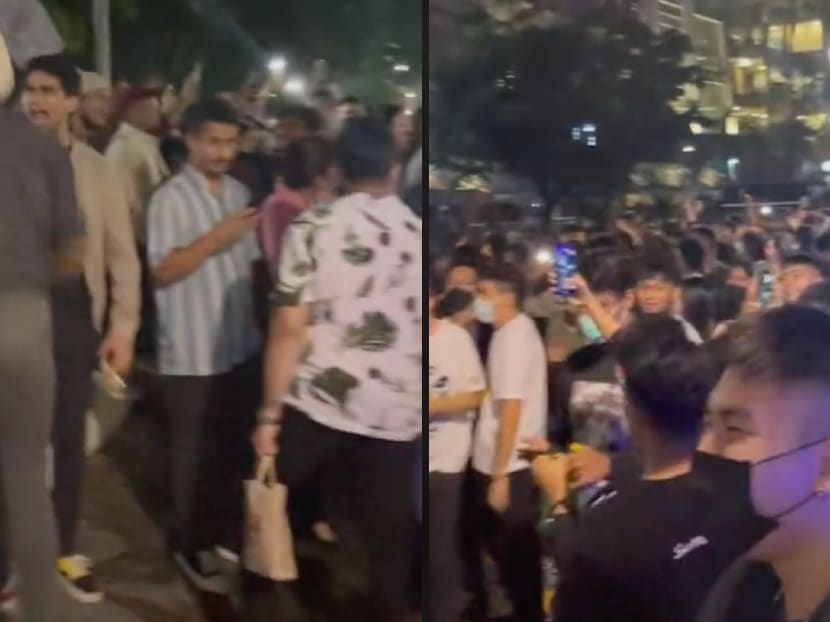 The gathering on Dec 31 last year was captured on camera and went viral on social media. The gathering on Dec 31 last year was captured on camera and went viral on social media.