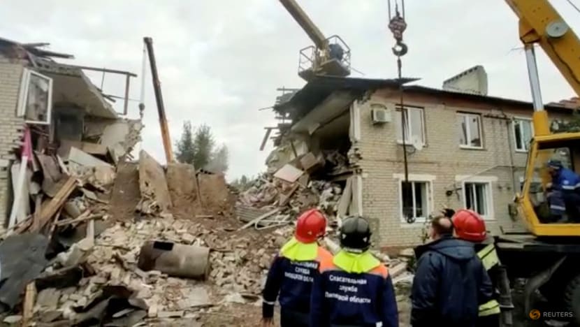 Three killed after gas explosion destroys residential building in Russia Three killed after gas explosion destroys residential building in Russia