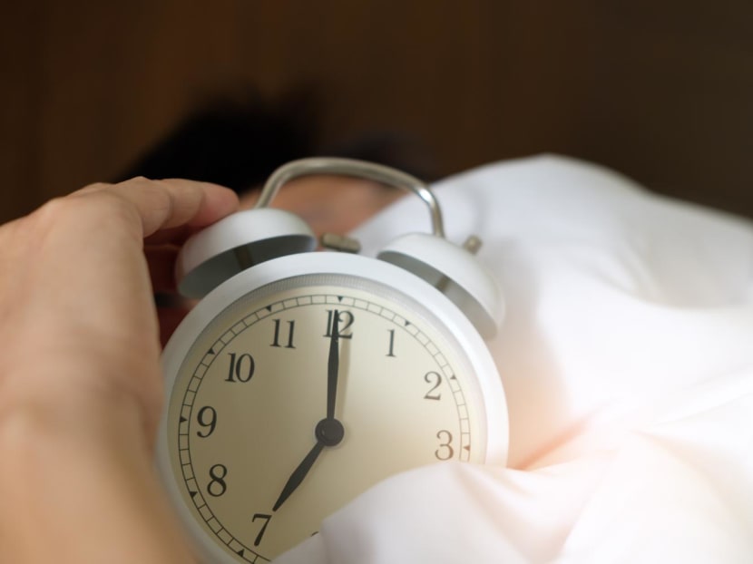 If you can’t pry yourself out of bed on the weekends, opt for an annoying alarm that you can’t ignore, said Dr Aric Prather.