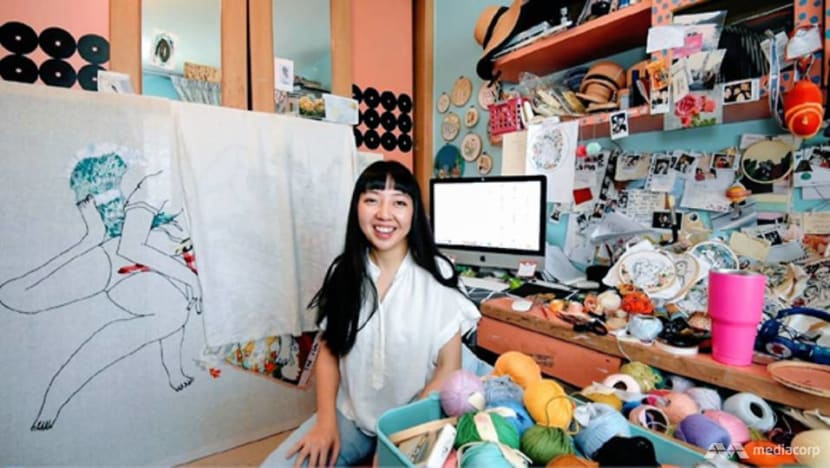 Threading the path less travelled: ‘Teeteeheehee’ Teresa Lim Threading the path less travelled: ‘Teeteeheehee’ Teresa Lim