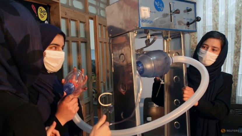 Don't abandon Afghanistan, pleads member of Afghan all-female robotics team Don't abandon Afghanistan, pleads member of Afghan all-female robotics team
