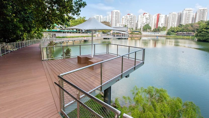 Vivian Balakrishnan asks PUB to gazette Pang Sua Pond boardwalk as pedestrian-only zone Vivian Balakrishnan asks PUB to gazette Pang Sua Pond boardwalk as pedestrian-only zone
