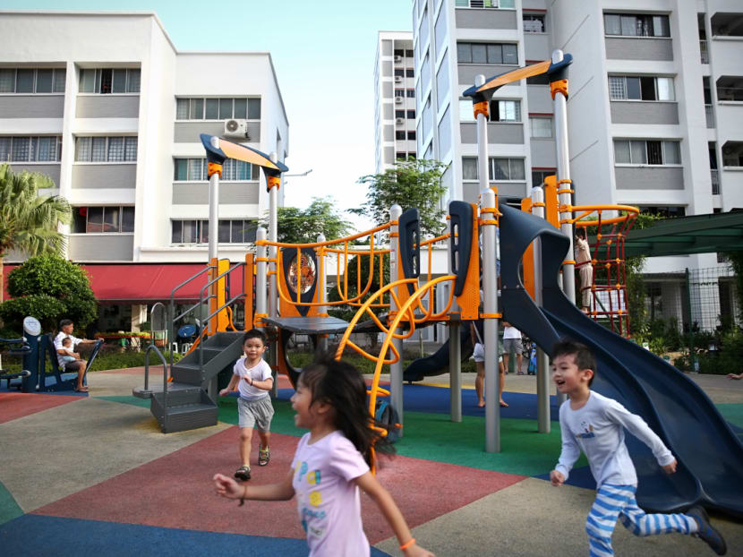 More town councils had a moderate level of estate maintenance issues, while the Aljunied-Hougang Town Council maintained its “red” banding in corporate governance in the Ministry of National Development’s latest Town Council Management Report. Photo: Nuria Ling/TODAY