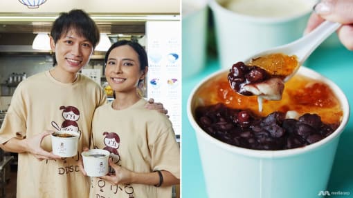 Ex-accountant sells handmade beancurd with Taiwanese-style toppings at Hong Lim Market & Food Centre