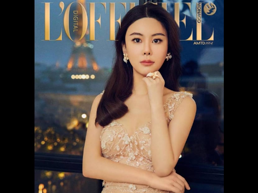 Hong Kong social media influencer Abby Choi recently appeared on the digital cover of L'Officiel Monaco fashion magazine (pictured).