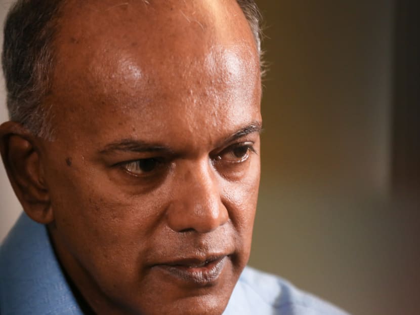 Law and Home Affairs Minister K Shanmugam said he will table a motion that will touch on hate speech as well as race and religious relations in Parliament in early April. Law and Home Affairs Minister K Shanmugam said he will table a motion that will touch on hate speech as well as race and religious relations in Parliament in early April.