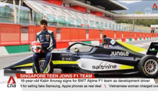 Singapore teen joins BWT Alpine F1 team as development driver