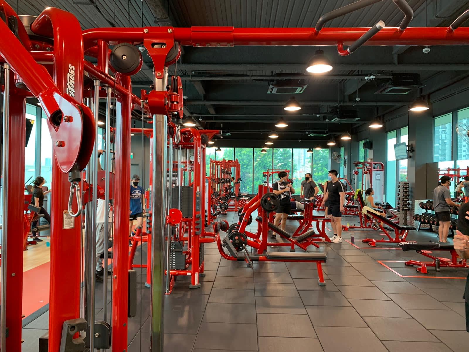 All gyms open clearance