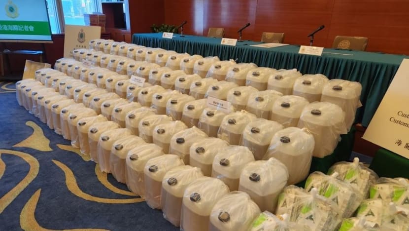 Australia and Hong Kong claim record US$1.6 billion meth seizure Australia and Hong Kong claim record US$1.6 billion meth seizure