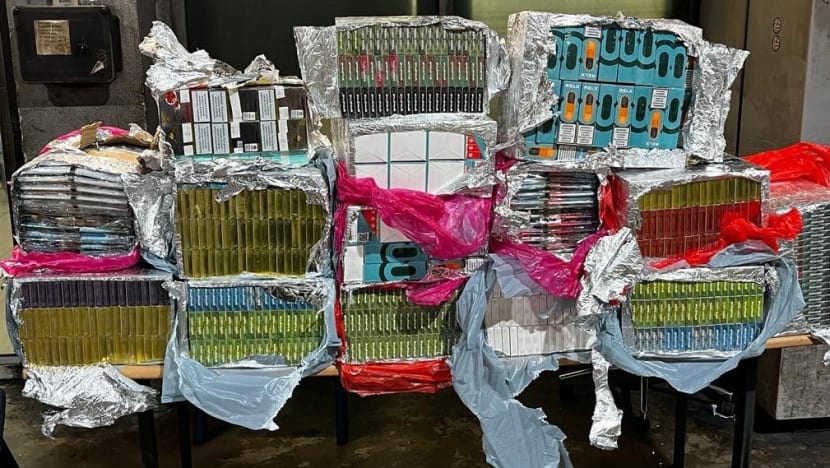 E-vaporisers, refill pods found in lorry transporting fruit at Woodlands Checkpoint E-vaporisers, refill pods found in lorry transporting fruit at Woodlands Checkpoint