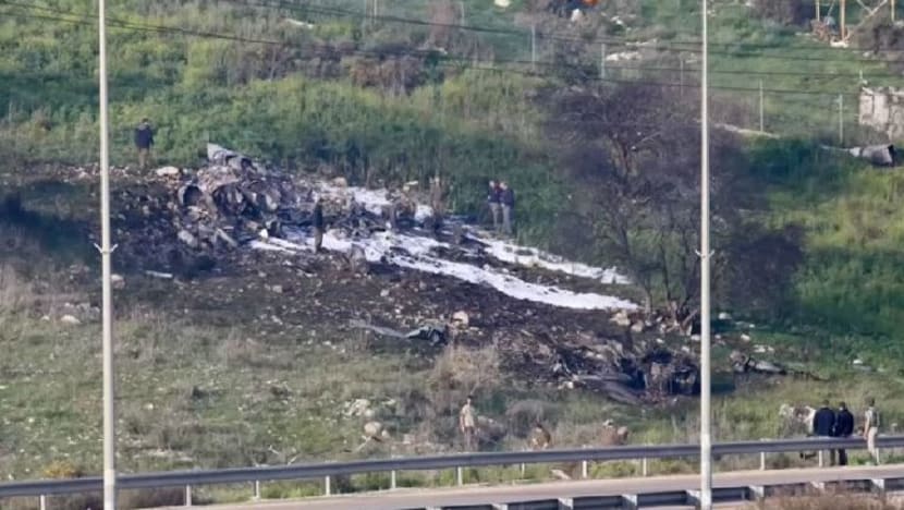 Jet pejuang Israel terhempas di Syria