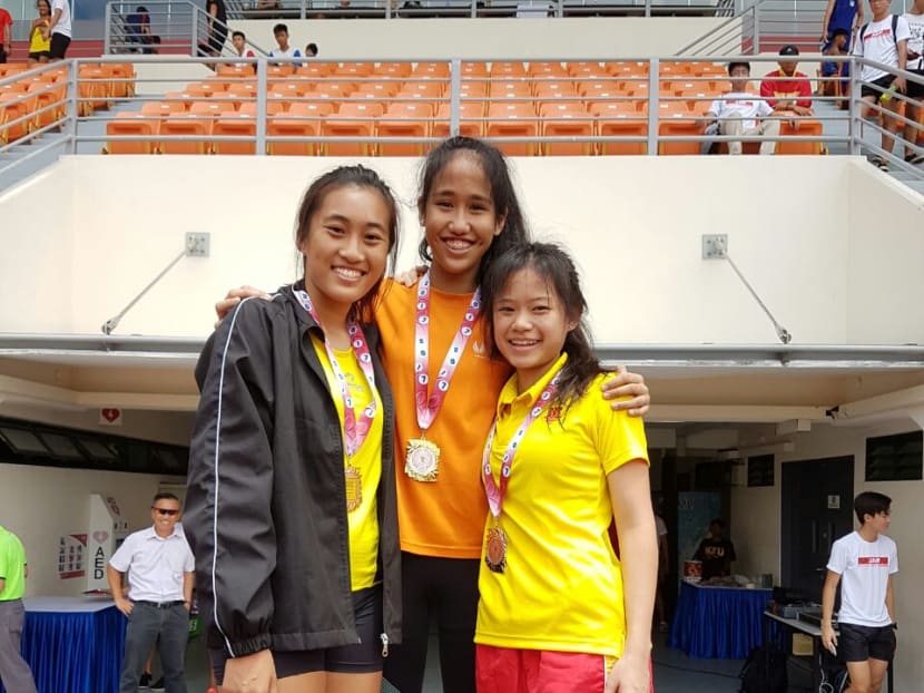 Long jumper Tia makes record breaking start at National School