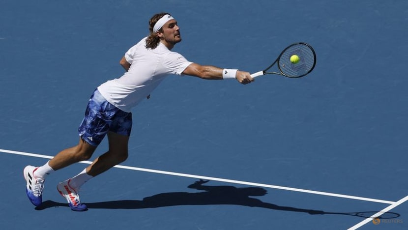 Andreescu leaves court in wheelchair, Tsitsipas into Miami last 16 Andreescu leaves court in wheelchair, Tsitsipas into Miami last 16