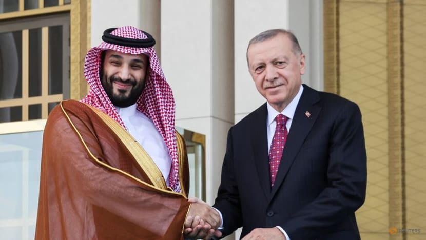 Saudi crown prince, Erdogan meet in Turkey with 'full normalisation' in sights