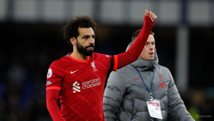 Salah hits double as Liverpool triumph at Everton Salah hits double as Liverpool triumph at Everton