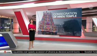 Devotees brave rain to witness consecration ceremony at Sri Thendayuthapani Temple | Video
