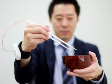 These electric chopsticks cut your salt intake — using tech to tackle health concerns of an ageing society