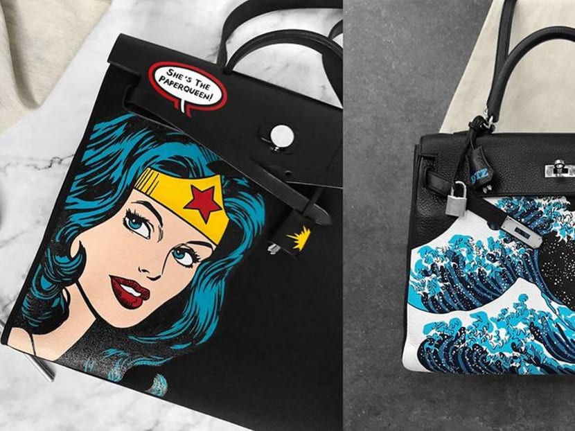 Creative Capital: The Singapore artist who paints on Hermes Birkin bags Creative Capital: The Singapore artist who paints on Hermes Birkin bags