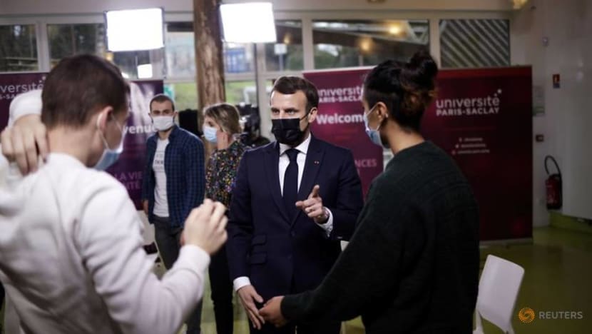Macron tells French people: Go easy on the criticism Macron tells French people: Go easy on the criticism