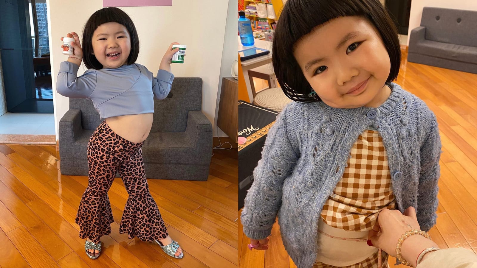HK Actor Sam Lee’s Wife Shows Followers That Their 4-Year-Old Daughter Has A 26-Inch Waist